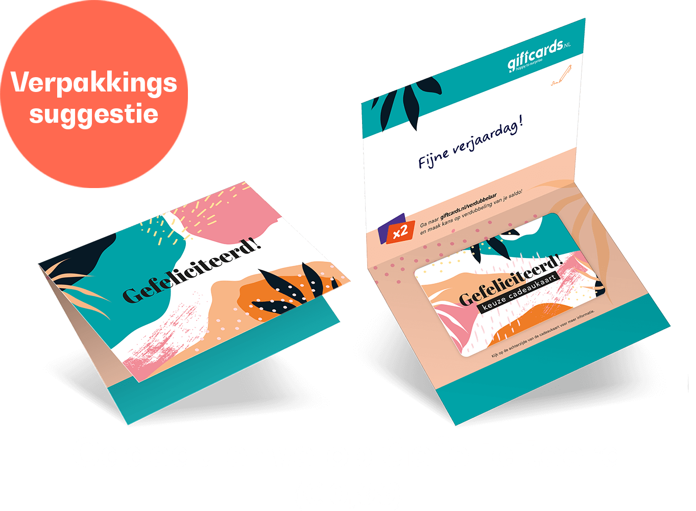 Cadeau Envelop Gefeliciteerd